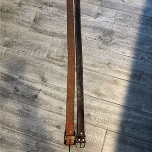 Brown and Tan Leather Belts